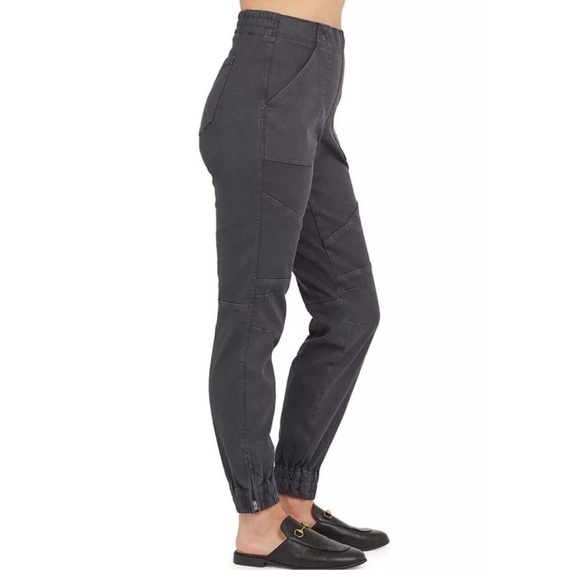 SPANX Stretch Twill Cargo Jogger Camo Gray color XL - Picture 11 of 12